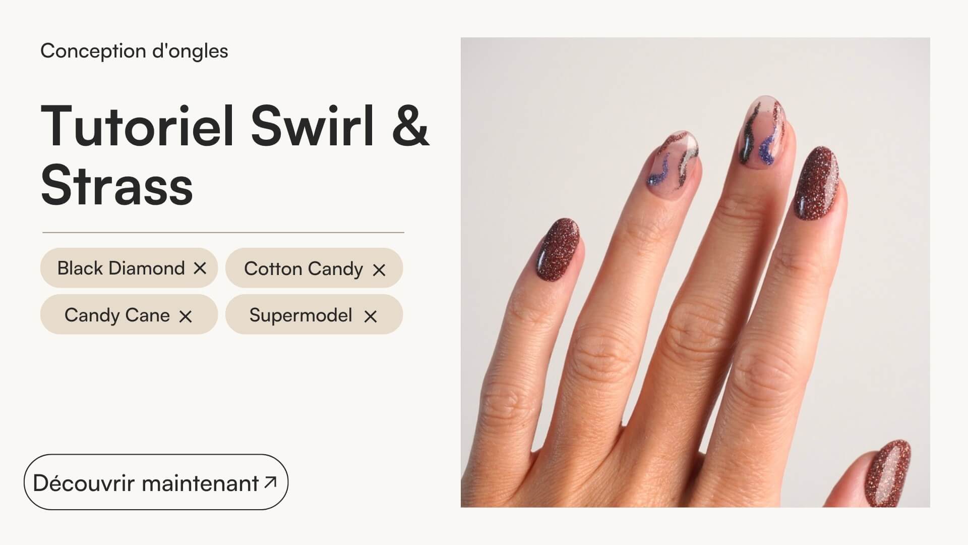 Tutoriel Swirl & Strass - Doonails France