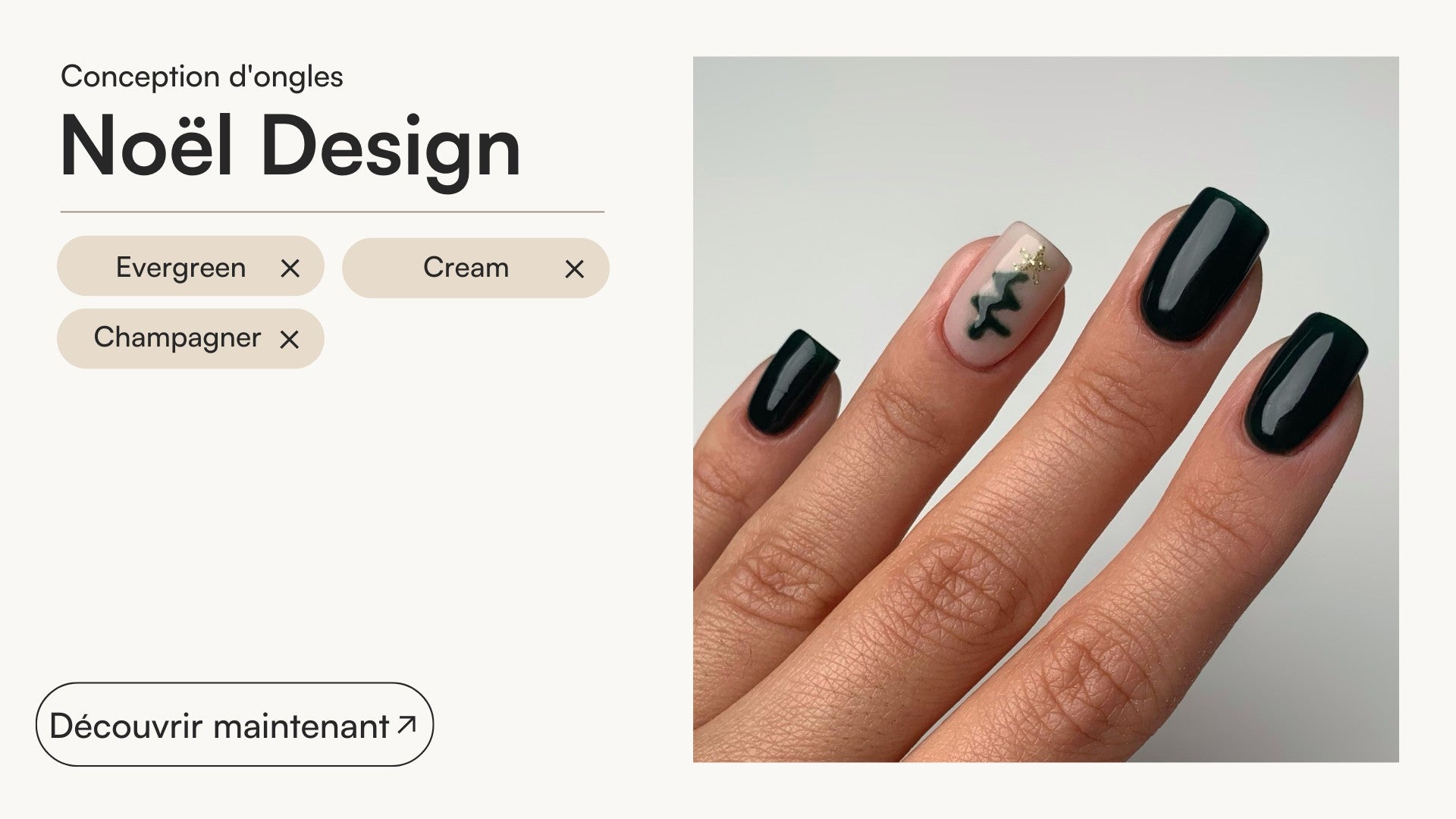 Evergreen Noël Design - Doonails France