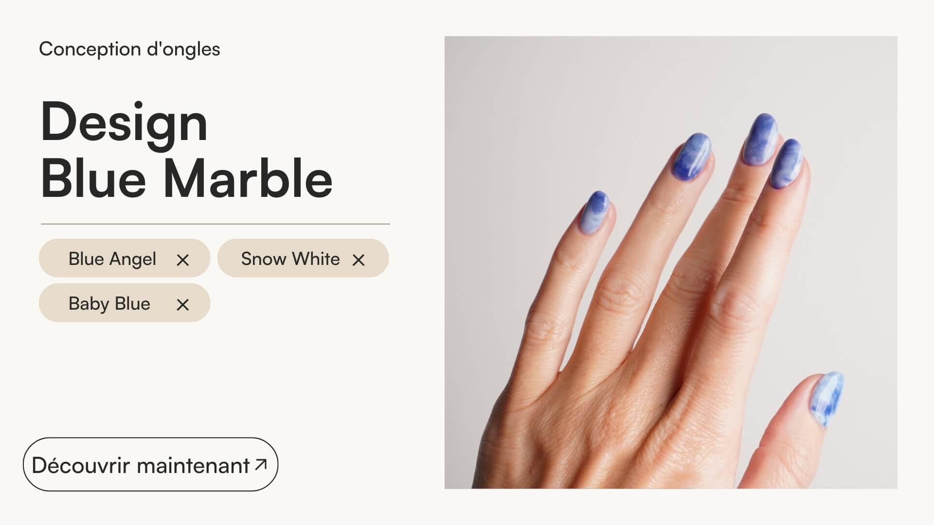 Design Blue Marble - Doonails France