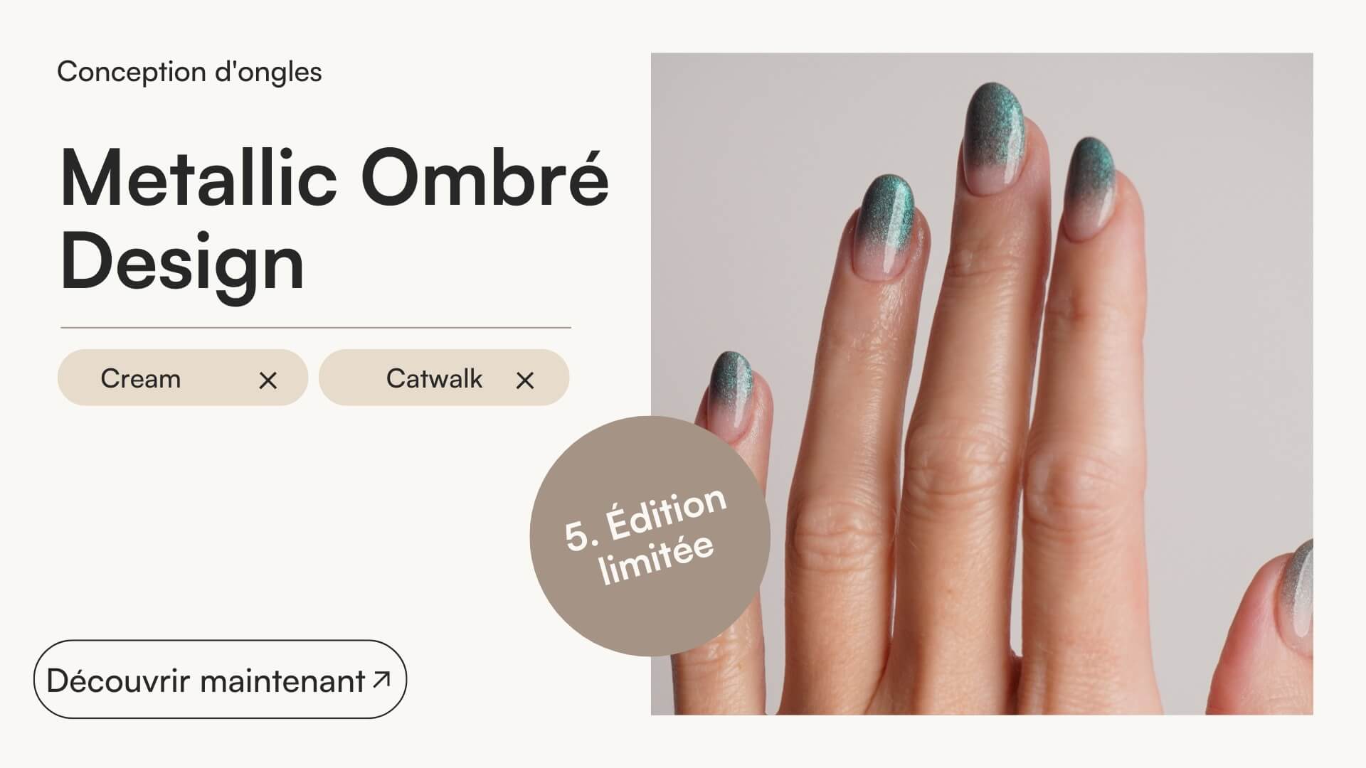 Metallic Ombré Tutorial - Doonails France