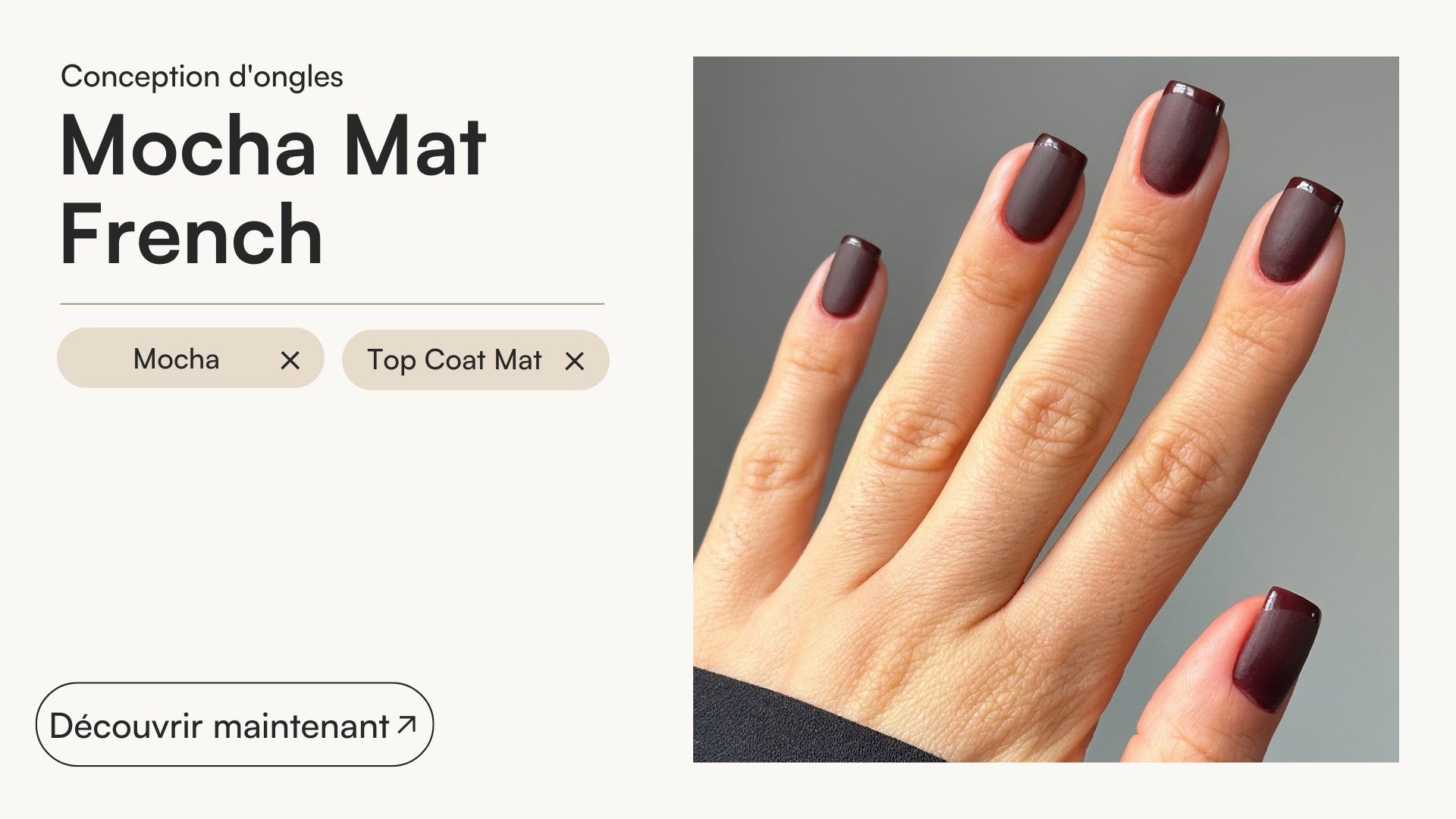 Mocha Mat French - Doonails France