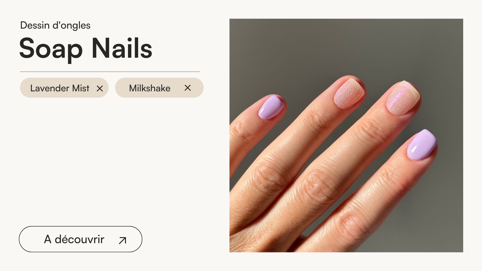 La nouvelle tendance : Soap Naildesign