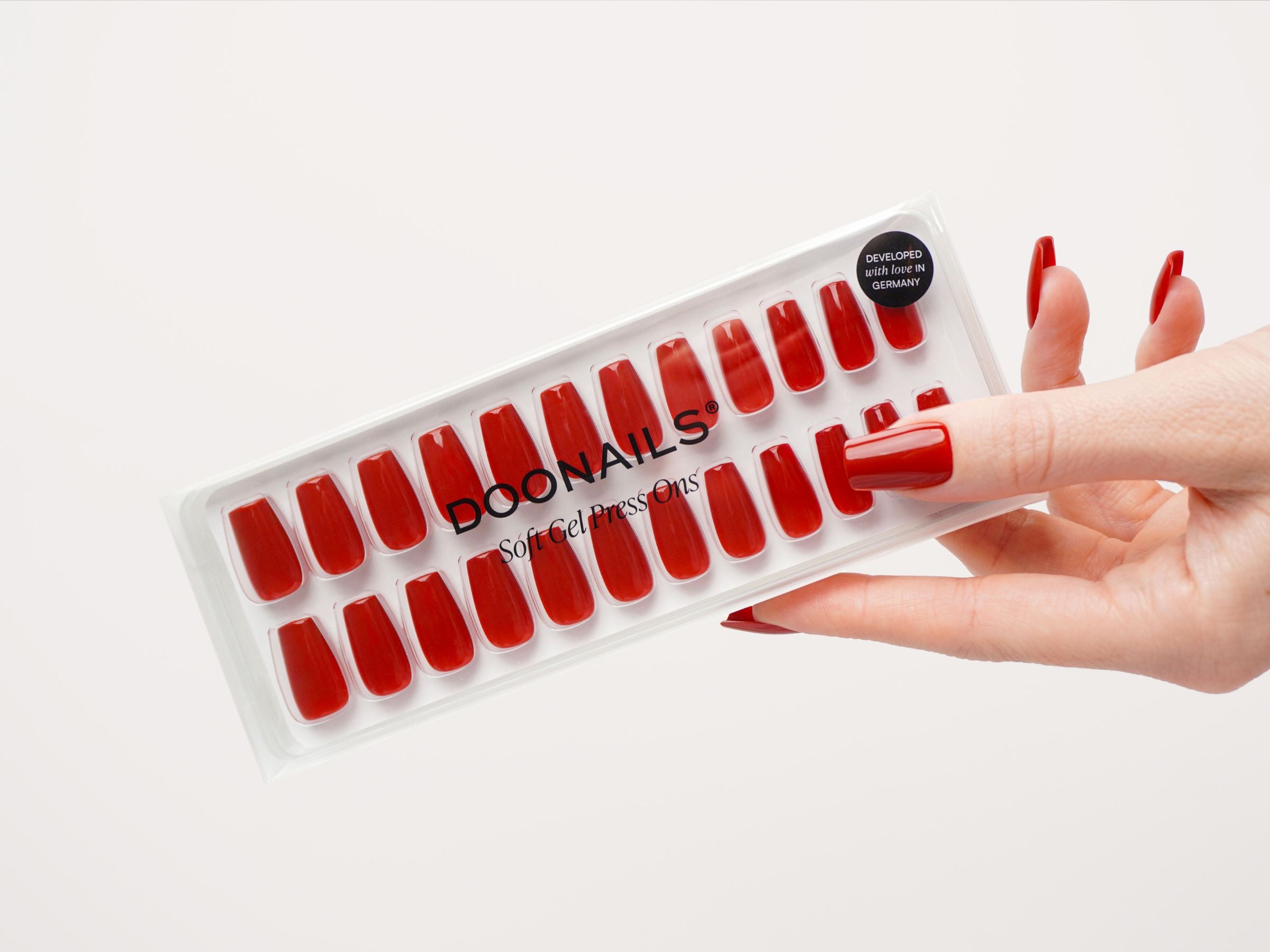 Press Ons en gel souple Ballerine
