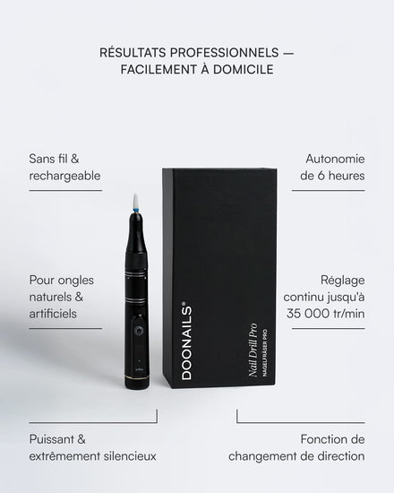 Ponceuse à ongles Pro