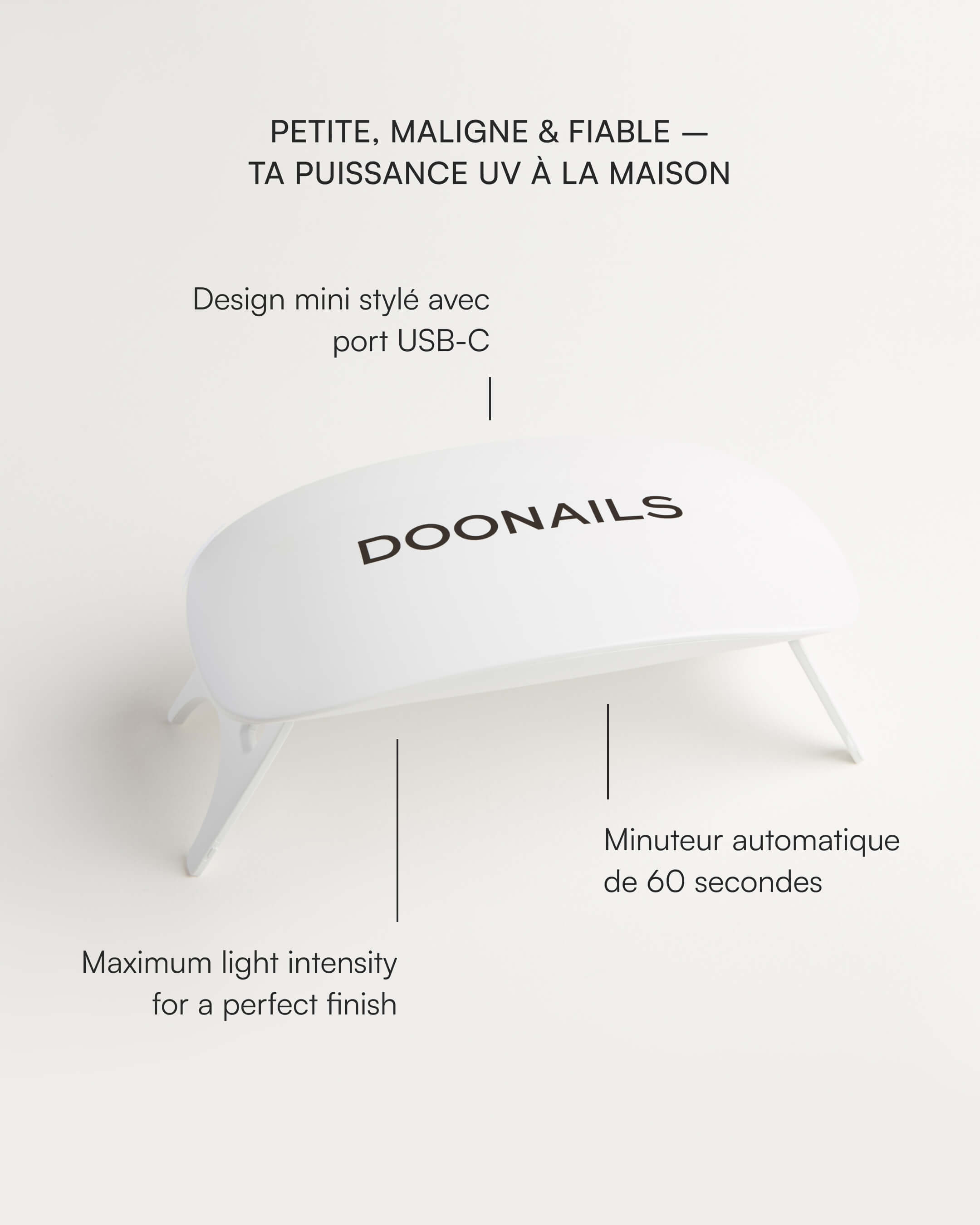 Lampe UV LED - Doonails France
