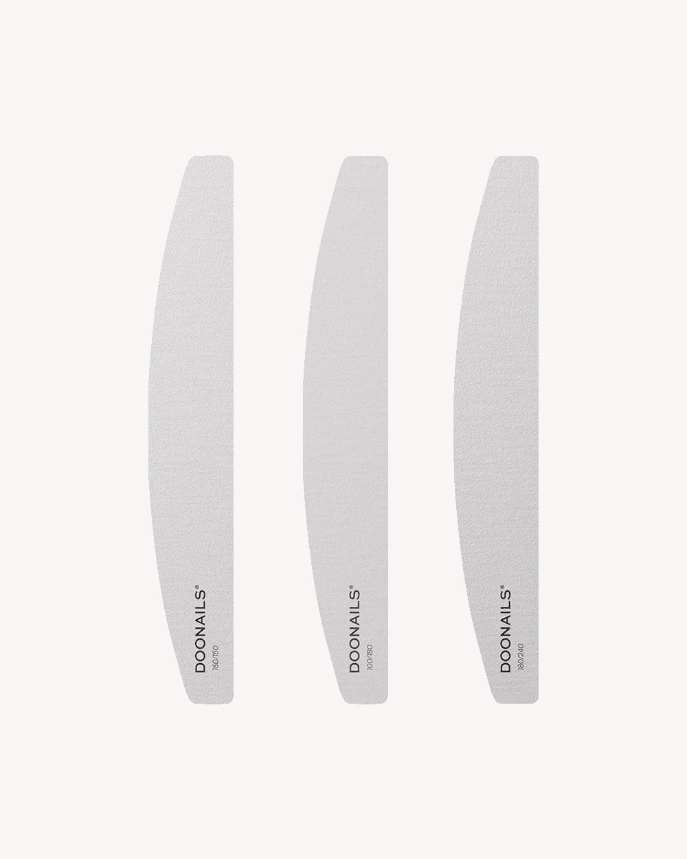 Kit de limes Premium - 3 pièces - Doonails FranceDoonails