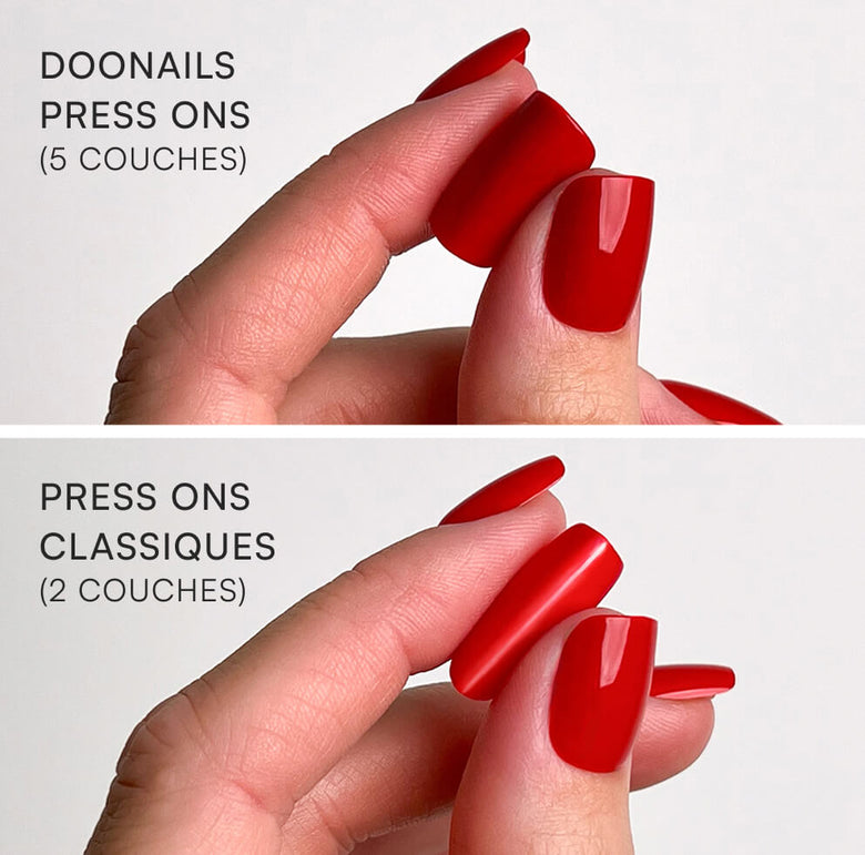9. ✨ Pas d'ongles en plastique. Pas d'acrylique. Innovation 100 % gel souple.