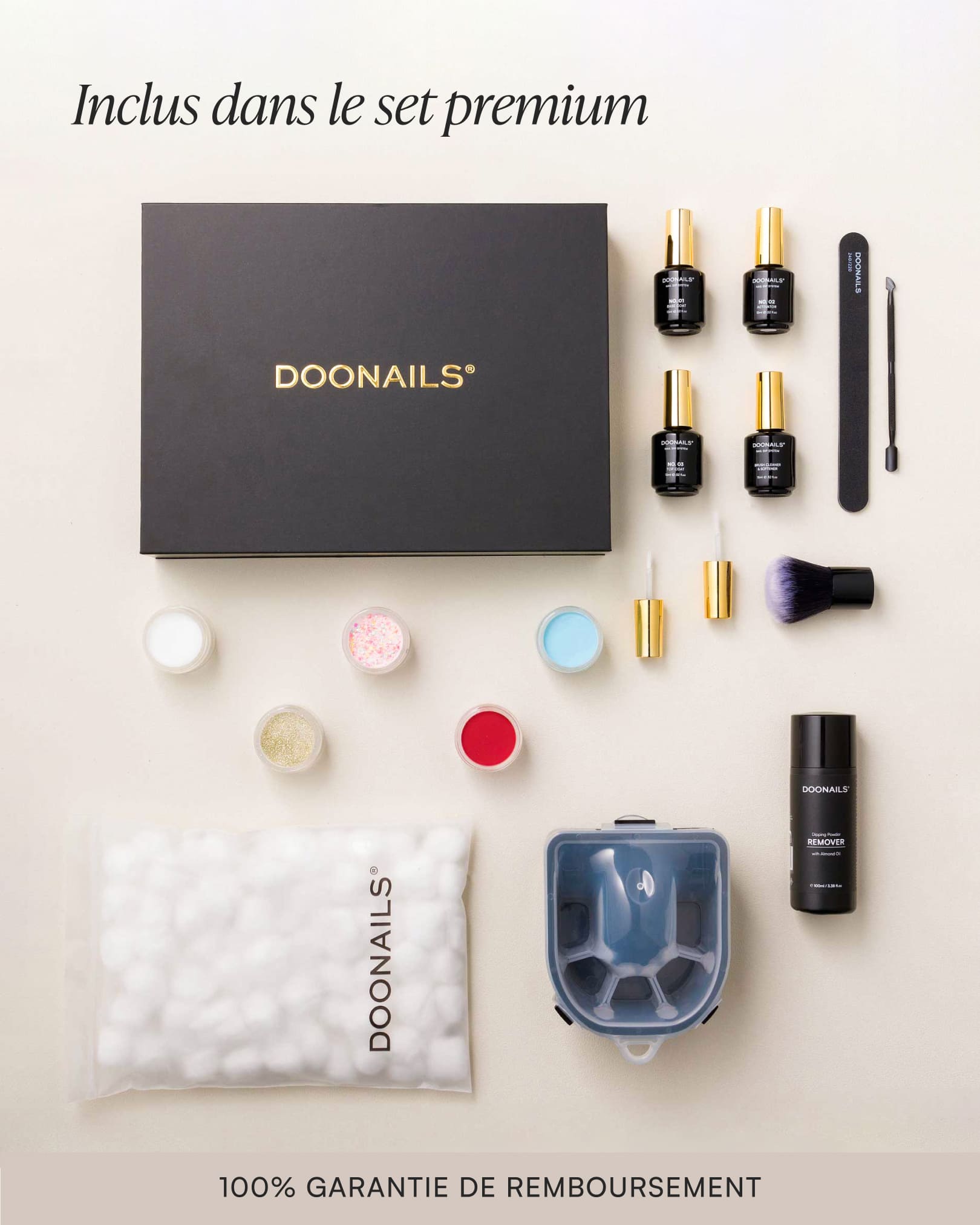 Été Starter Set - Dipping Powder - Doonails France