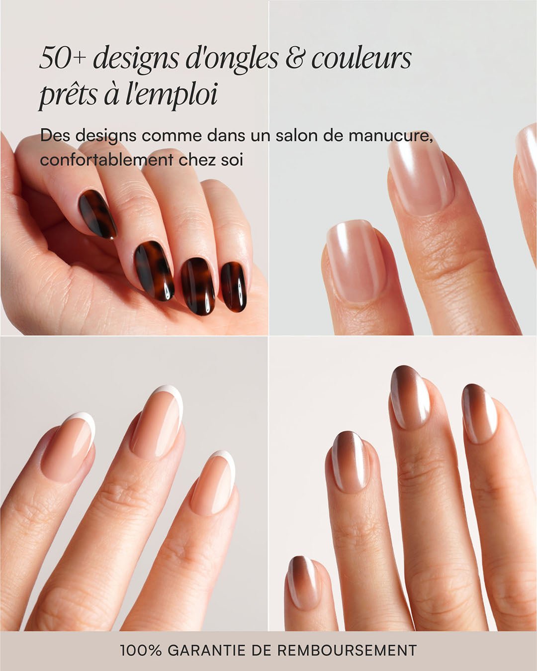 Été Starter Set - Soft Gel Press Ons - Doonails France