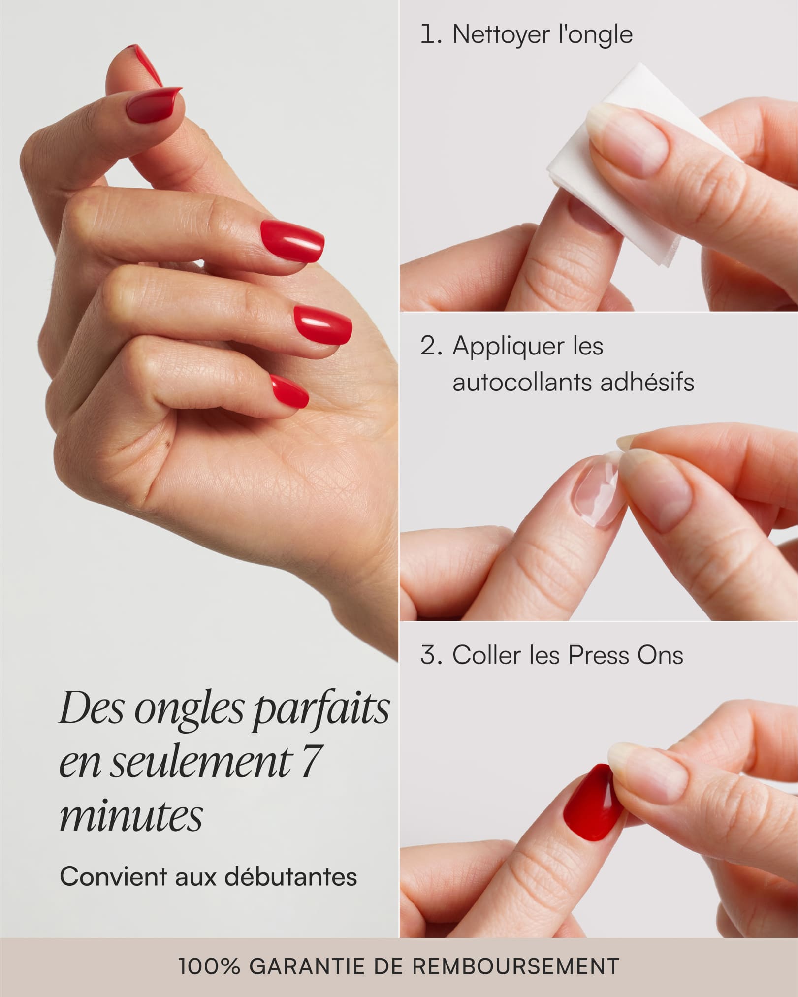 Été Starter Set - Soft Gel Press Ons - Doonails France