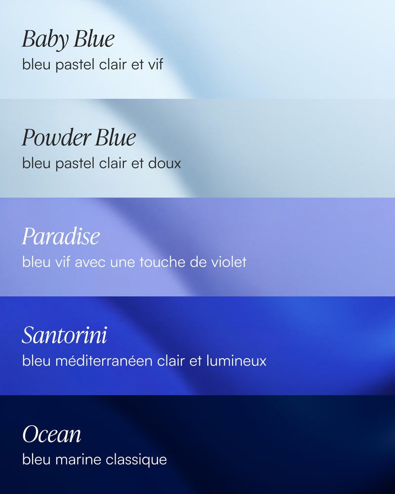 Santorini Extra Courte Carré Press On en Gel Souple