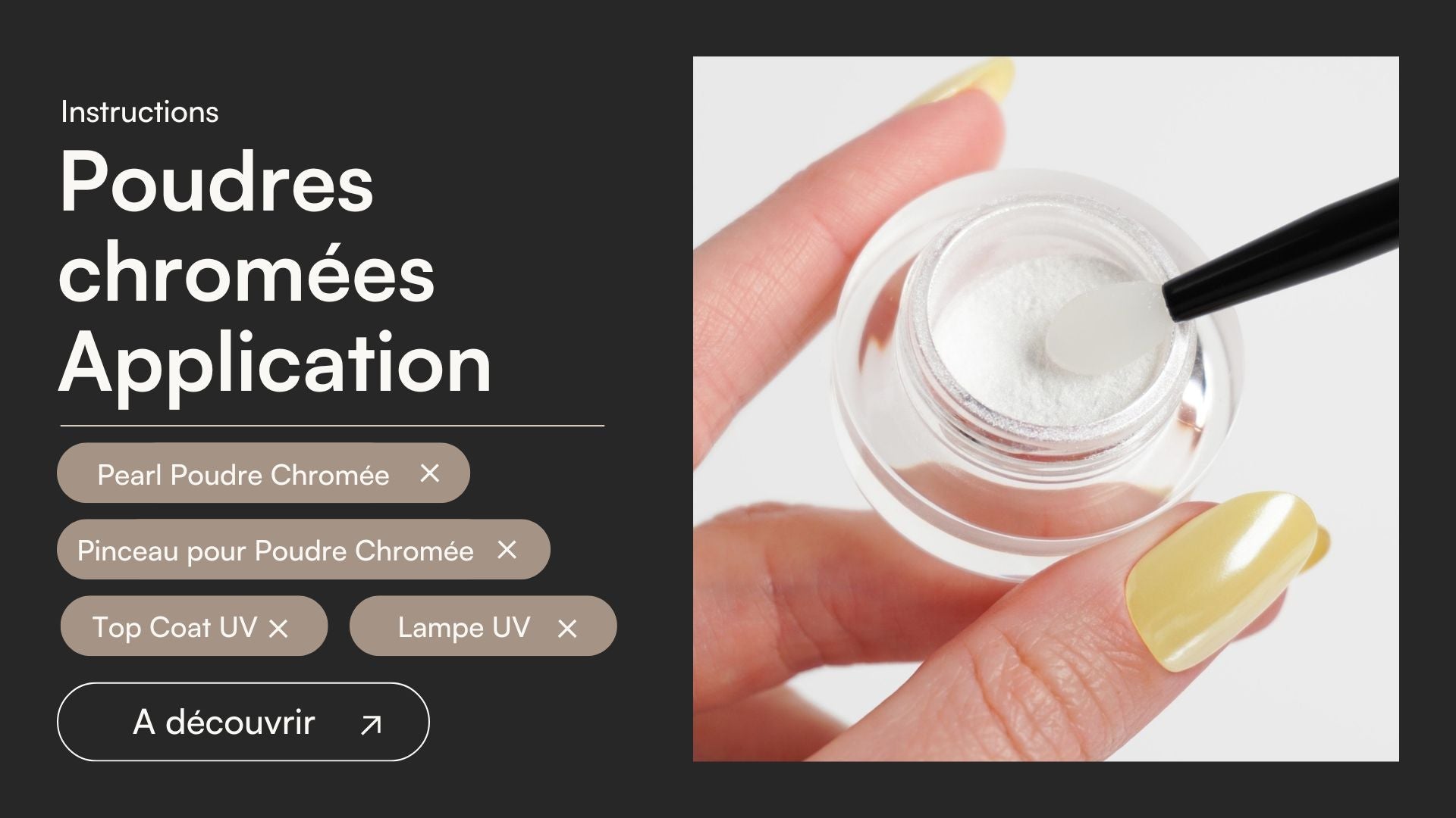 Poudres Chromées Application - Doonails France