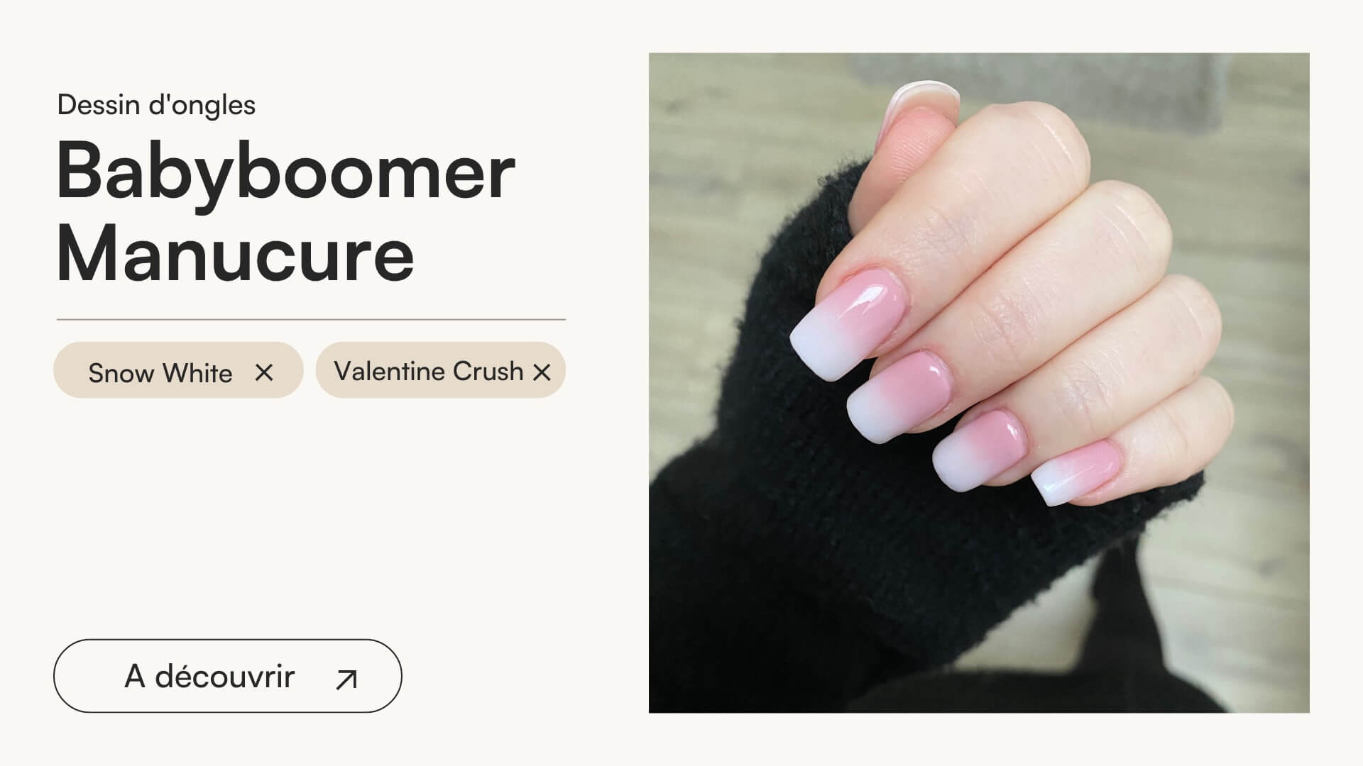 Manucure Babyboomer - Doonails France