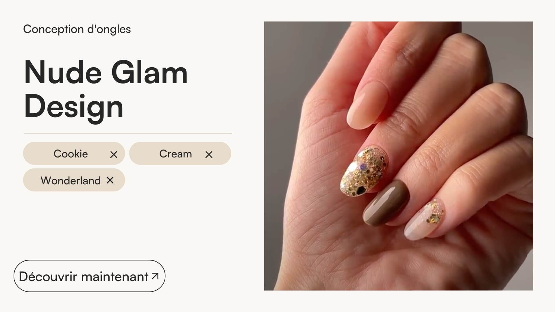 Tutoriel Nude Glamour - Doonails France