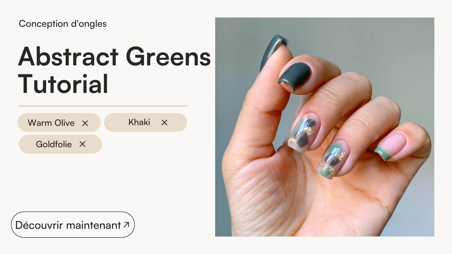 Abstract Greens Tutoriel - Doonails France