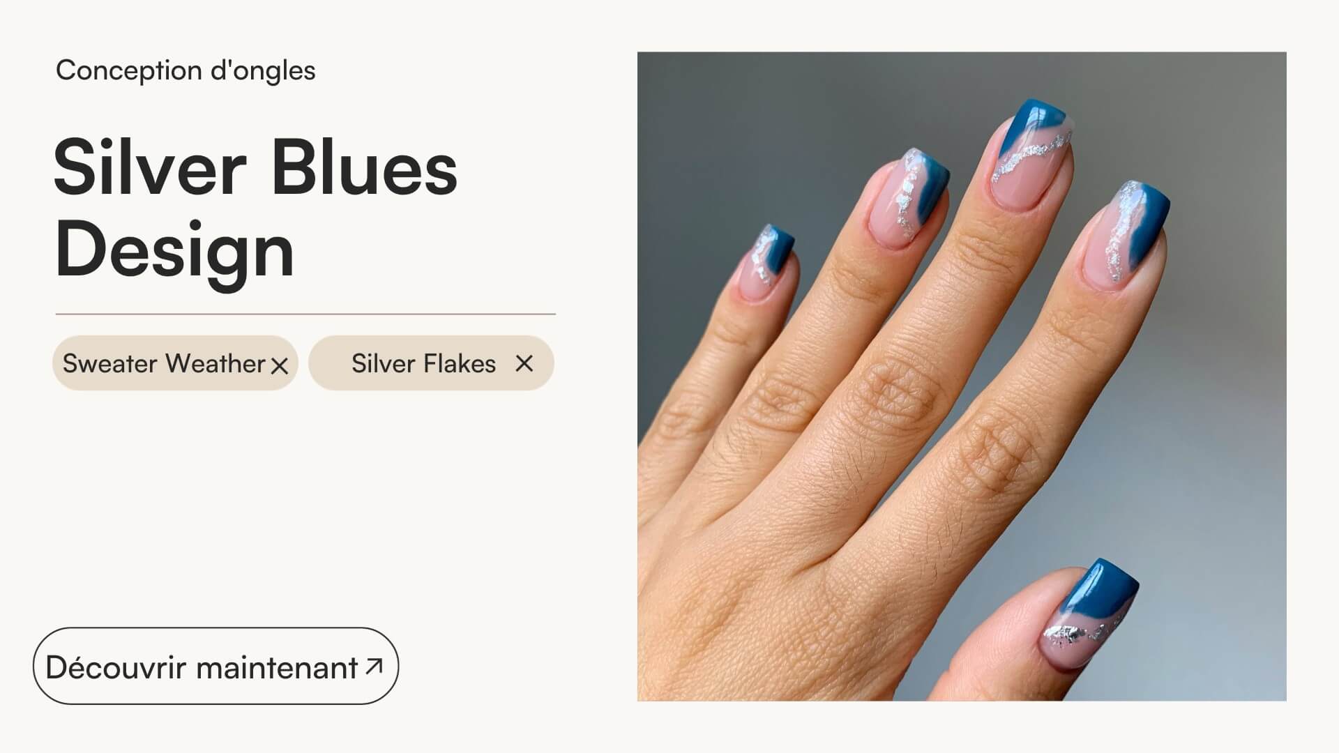 Silver Blues Design - Doonails France