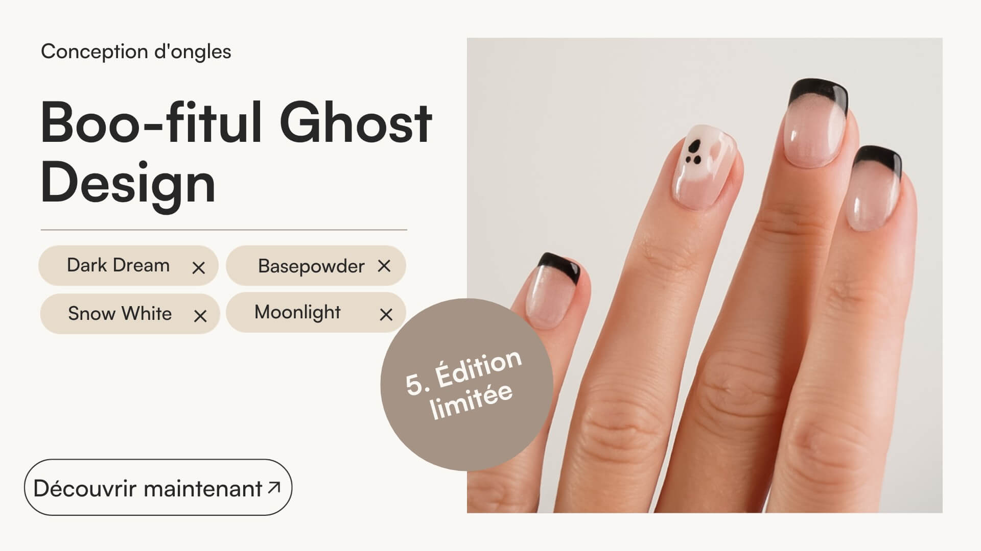 Tutoriel pour un Fantôme Boo-tiful - Doonails France