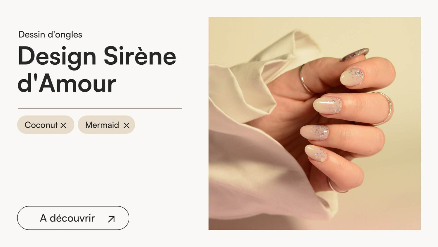 Design Sirène d'Amour - Doonails France