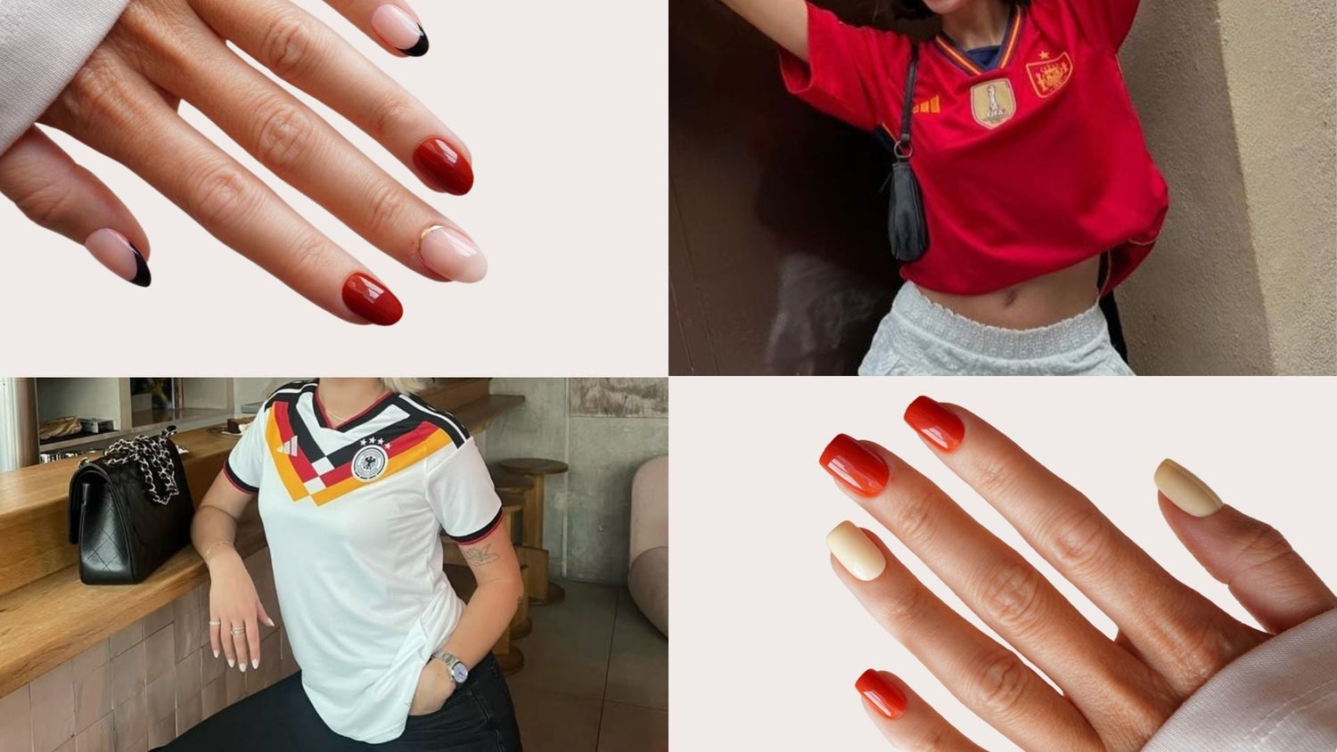 Fièvre de la Coupe du Monde ? Tes ongles veulent aussi entrer dans le jeu