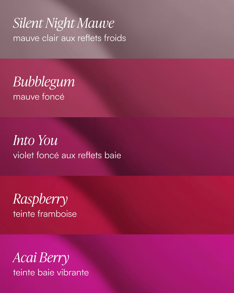 Acai Berry Courte Carré Press On en Gel Souple