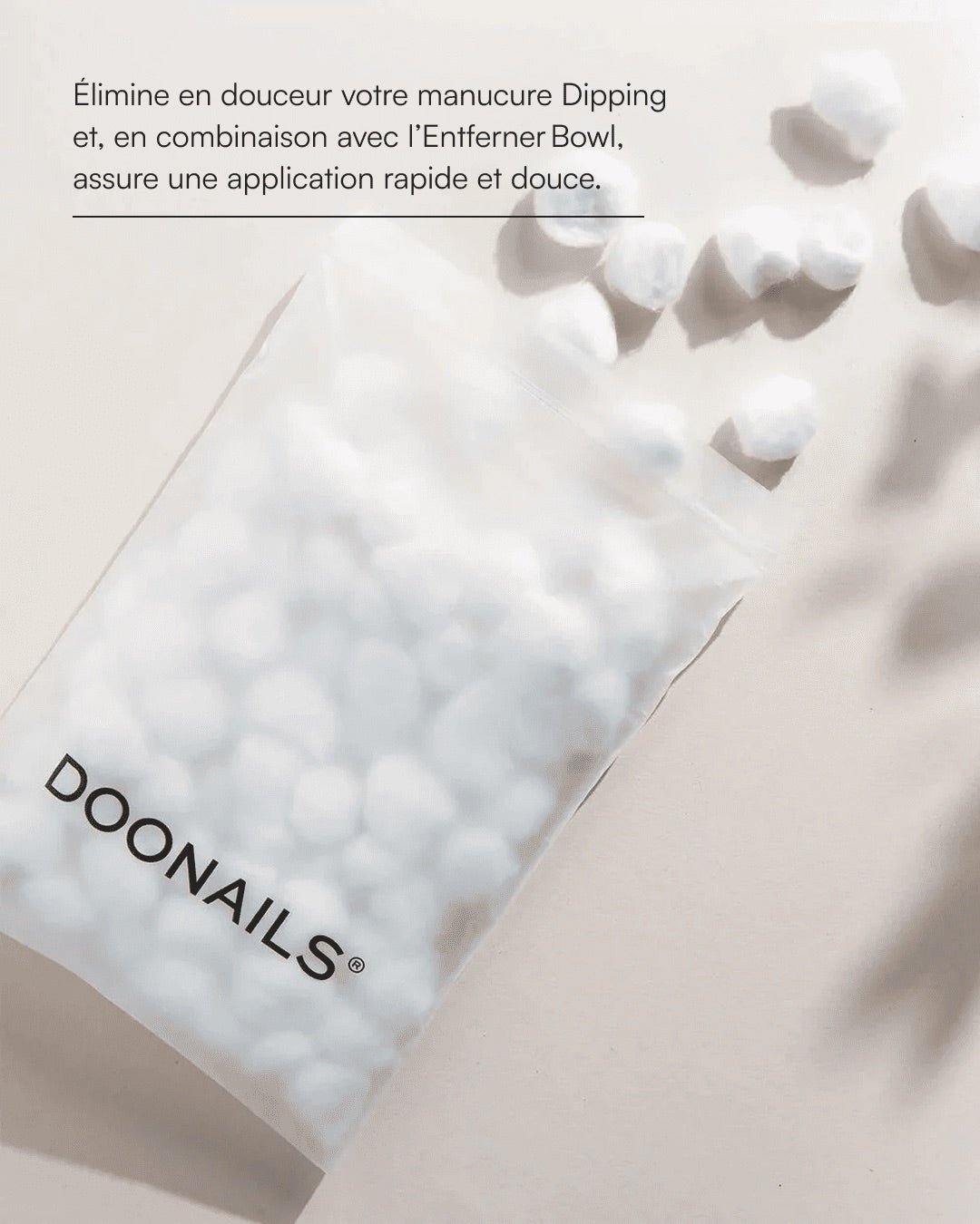 Boules de coton - 100 pièces - Doonails France