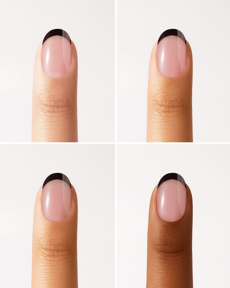 Black French Bandes en Gel - Doonails France
