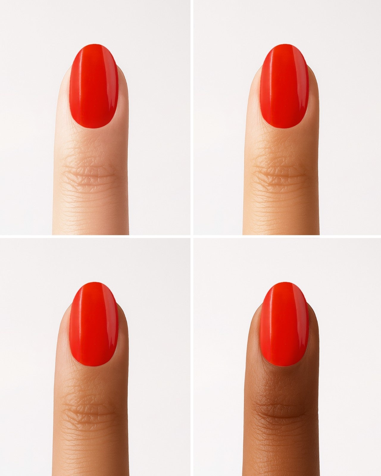 Press Ons en gel souple On Fire Courte Arrondie - Doonails France