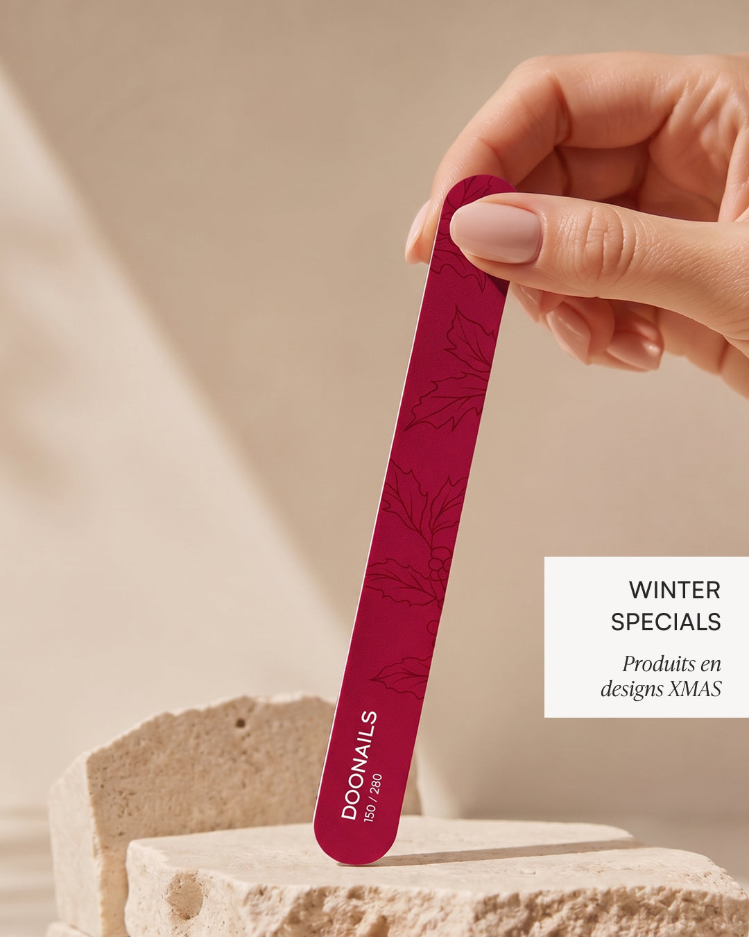 Calendrier de l'Avent Press Ons en Gel Souple