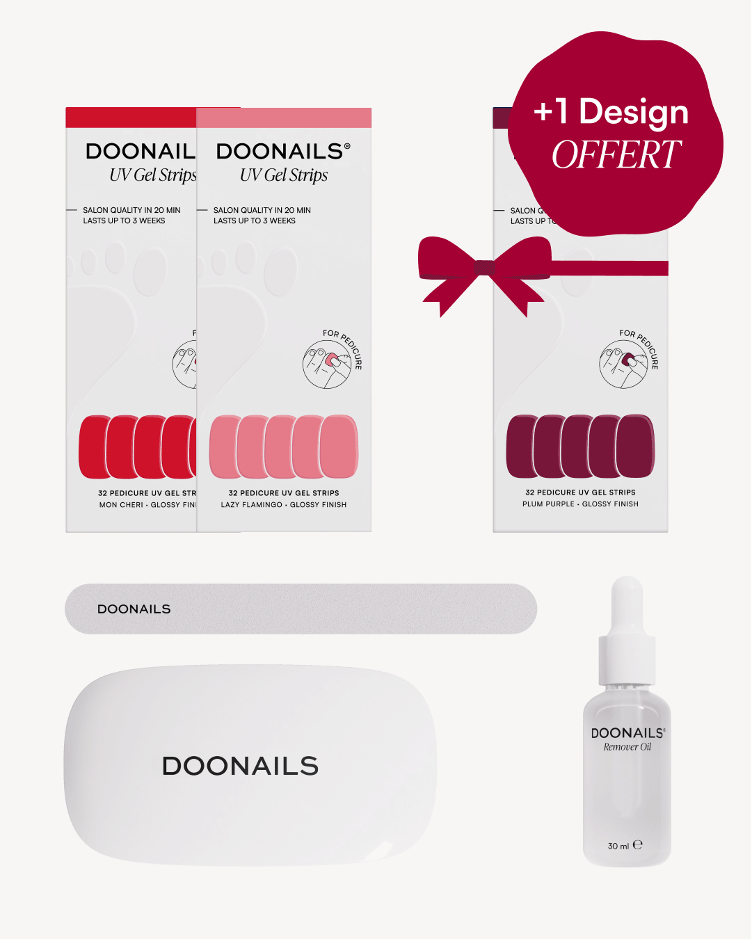 Kits de démarrage Black Week - Bandes en Gel Pédicure