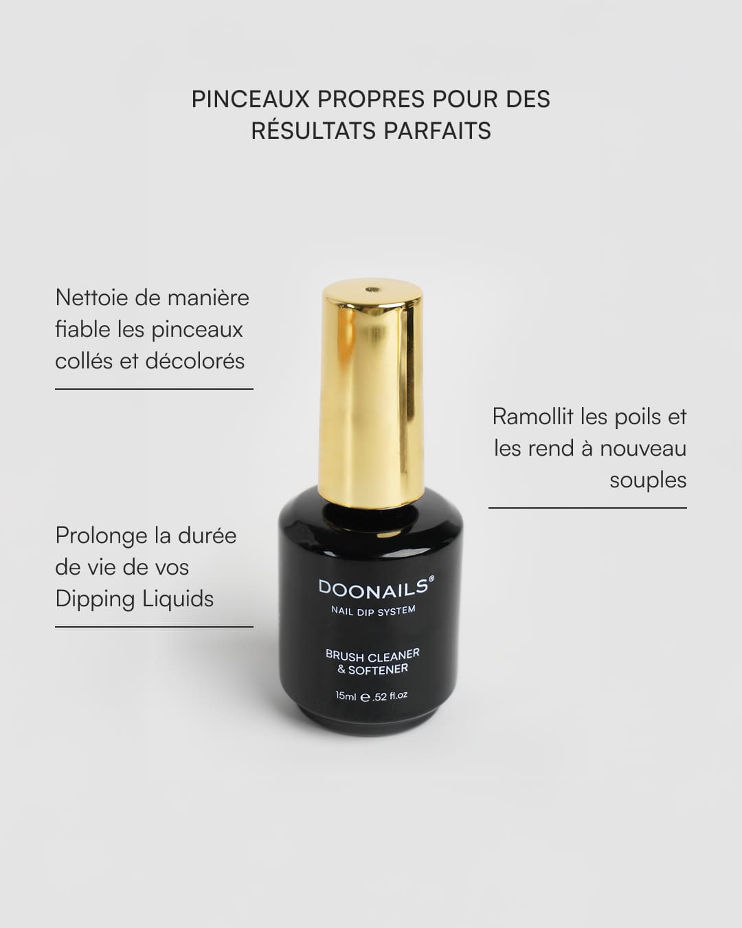 Brush Cleaner & SoftenerDoonails