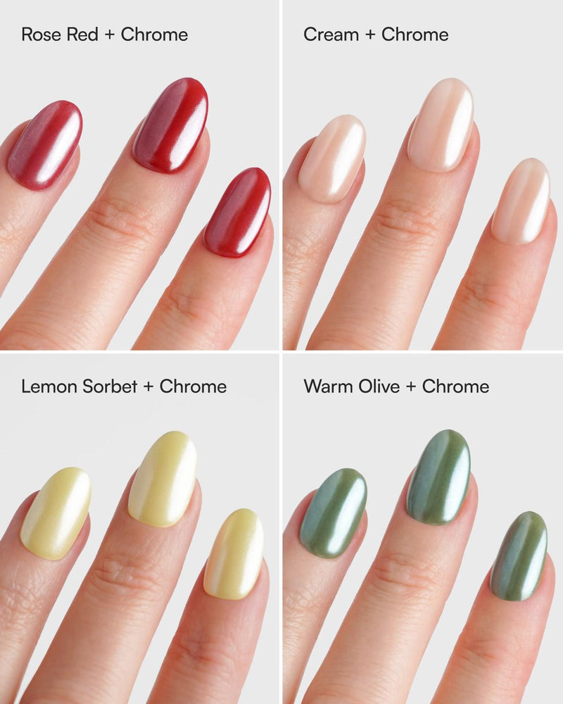Pearl Poudre chromée - Doonails France