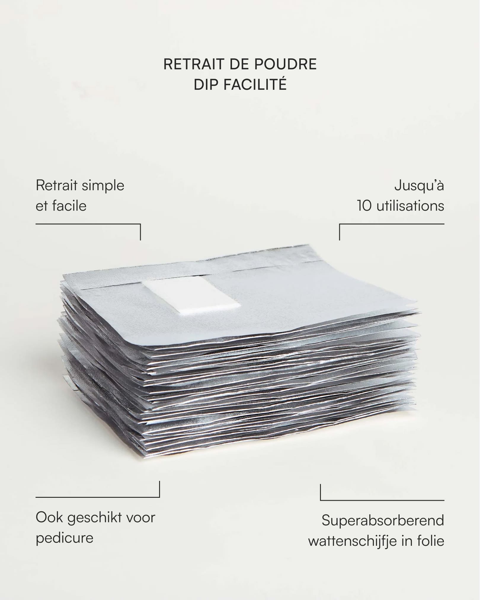 Feuilles de dissolvant - Doonails France