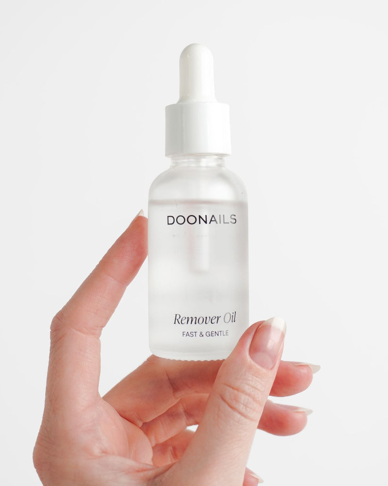 Huile de Retrait - Press Ons en gel souple & Bandes en Gel - Doonails France