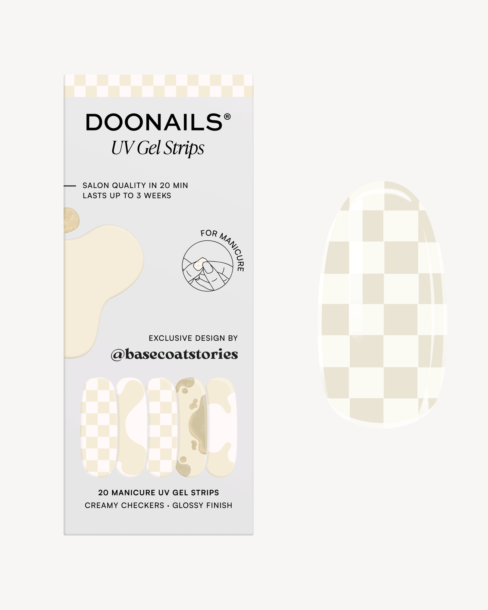 Creamy Checkers Bandes en Gel