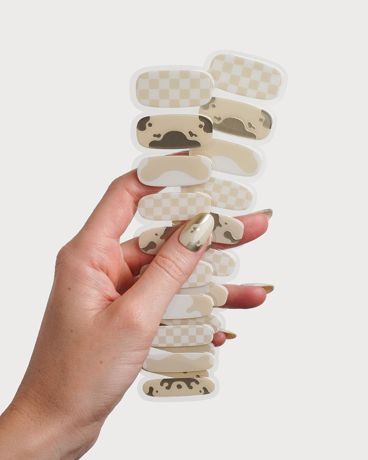 Creamy Checkers Bandes en Gel