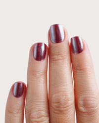 Glazed Burgundy Bandes en Gel UV