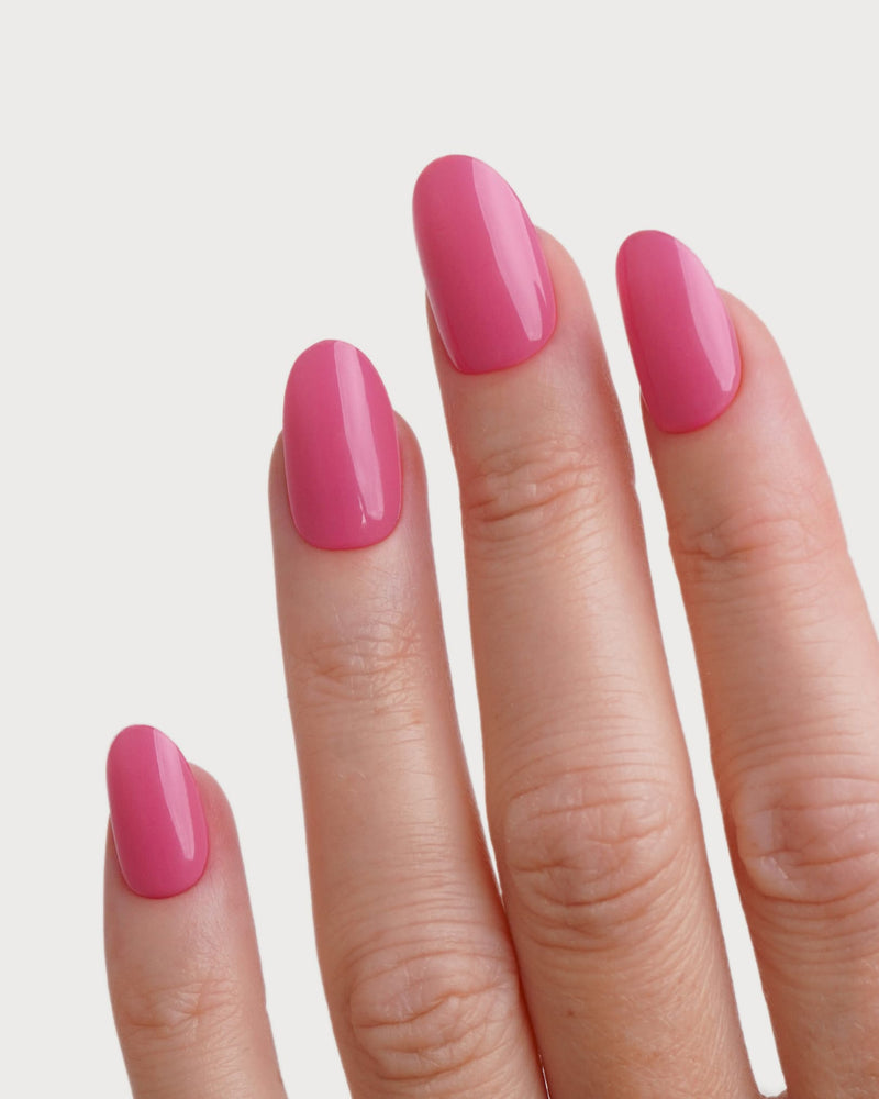 Hot Pink Bandes en Gel UV