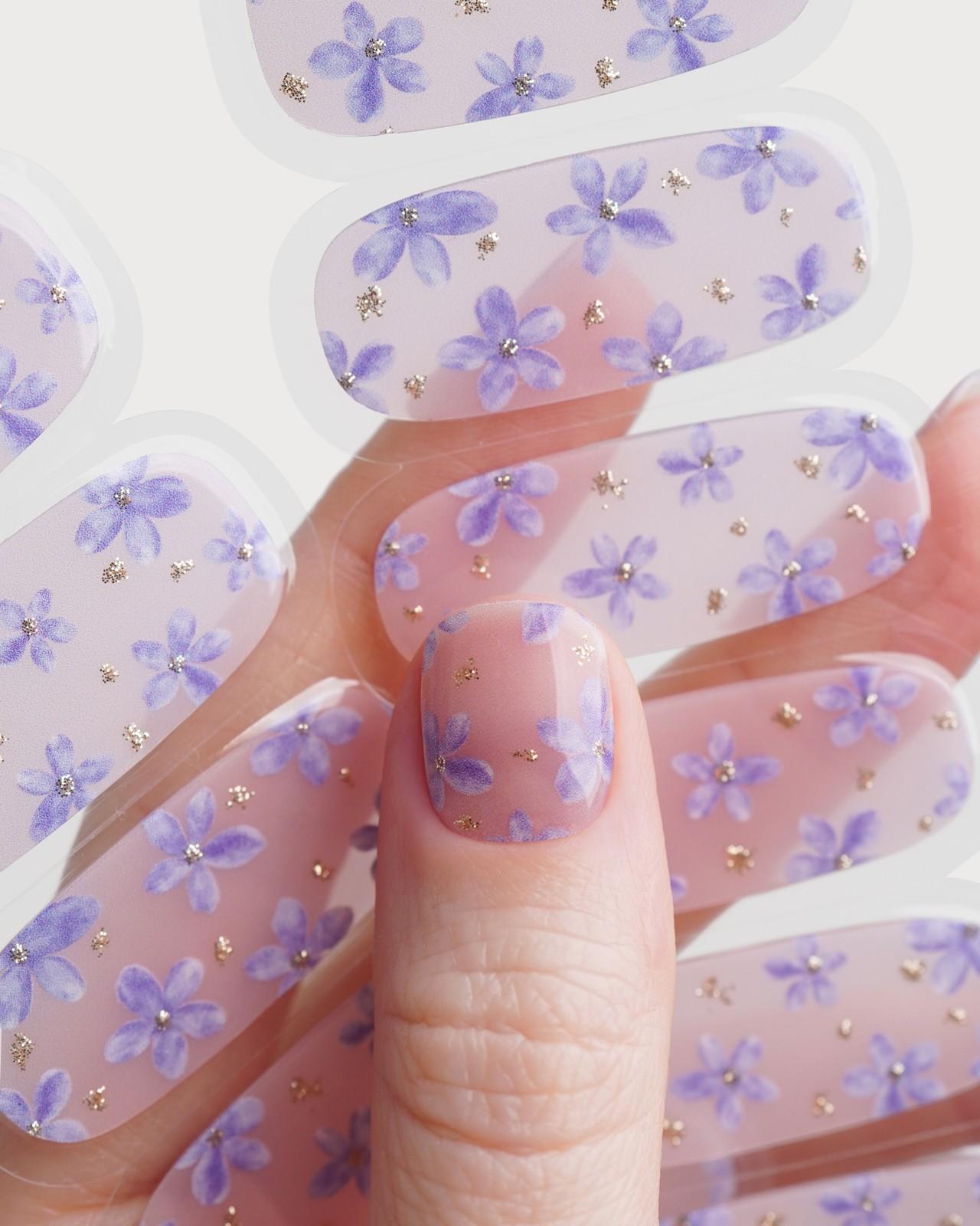 Édition Limitée Fleur de Lilac Bandes en Gel