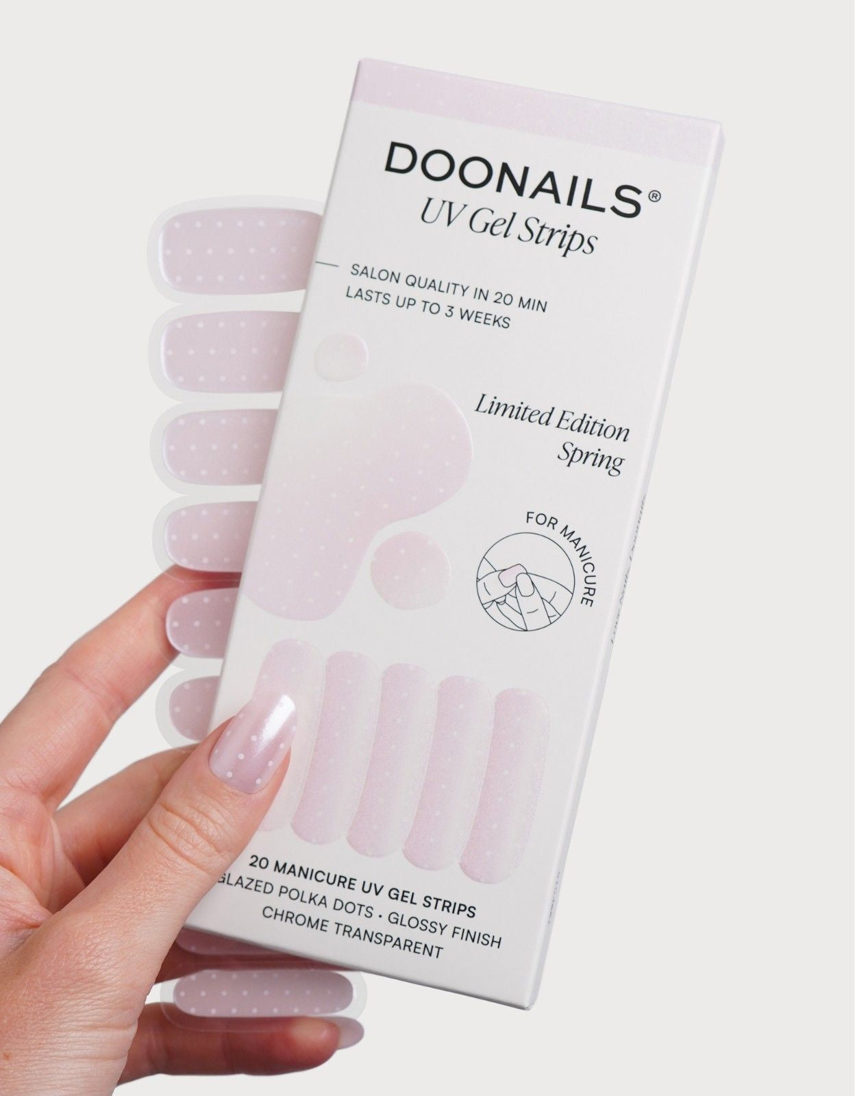 Édition Limitée Glazed Polka UV Bandes en Gel