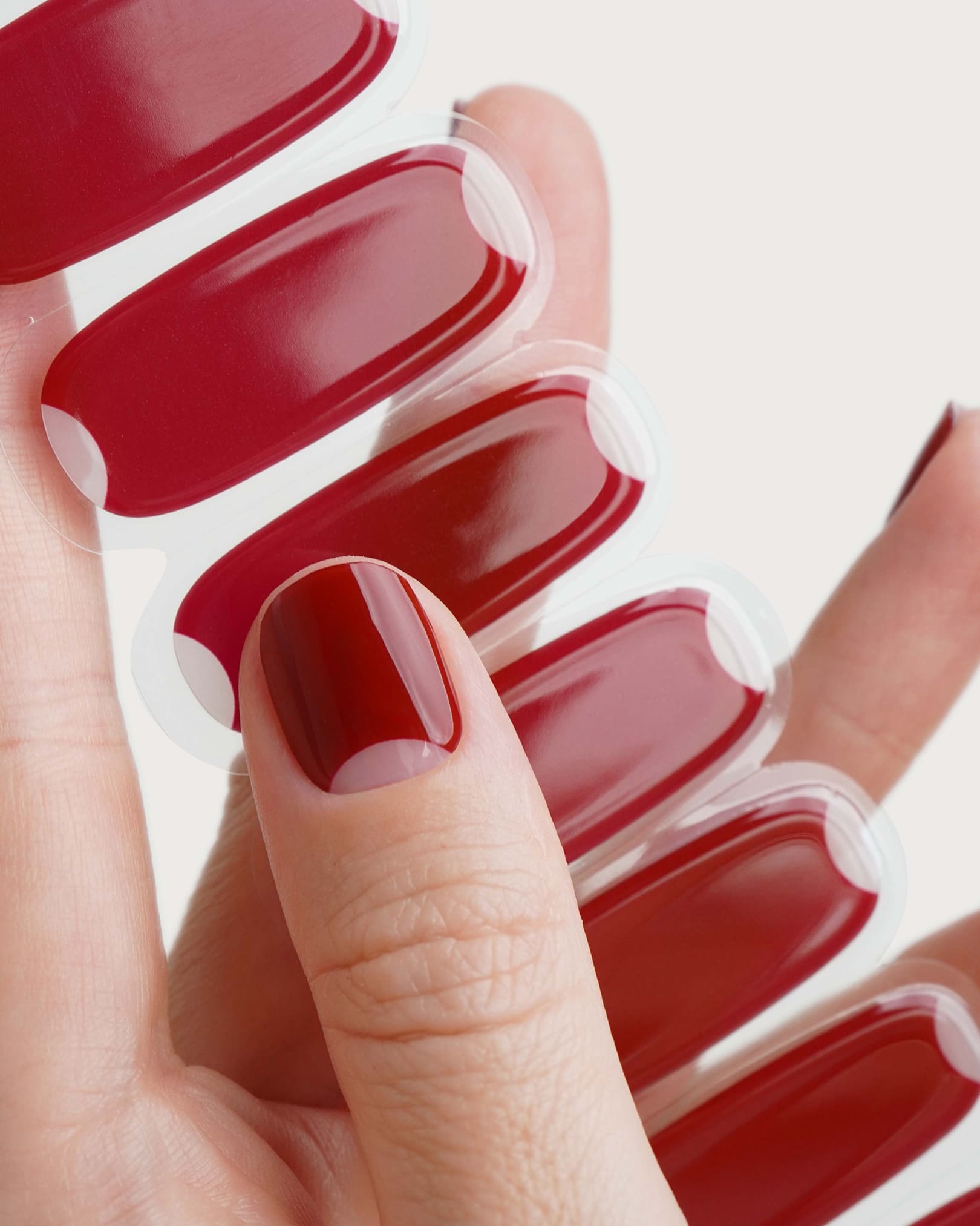 Mademoiselle Bordeaux Bandes en Gel UV