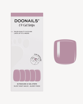 Silent Night Mauve Pédicure Bandes en Gel UVDoonails