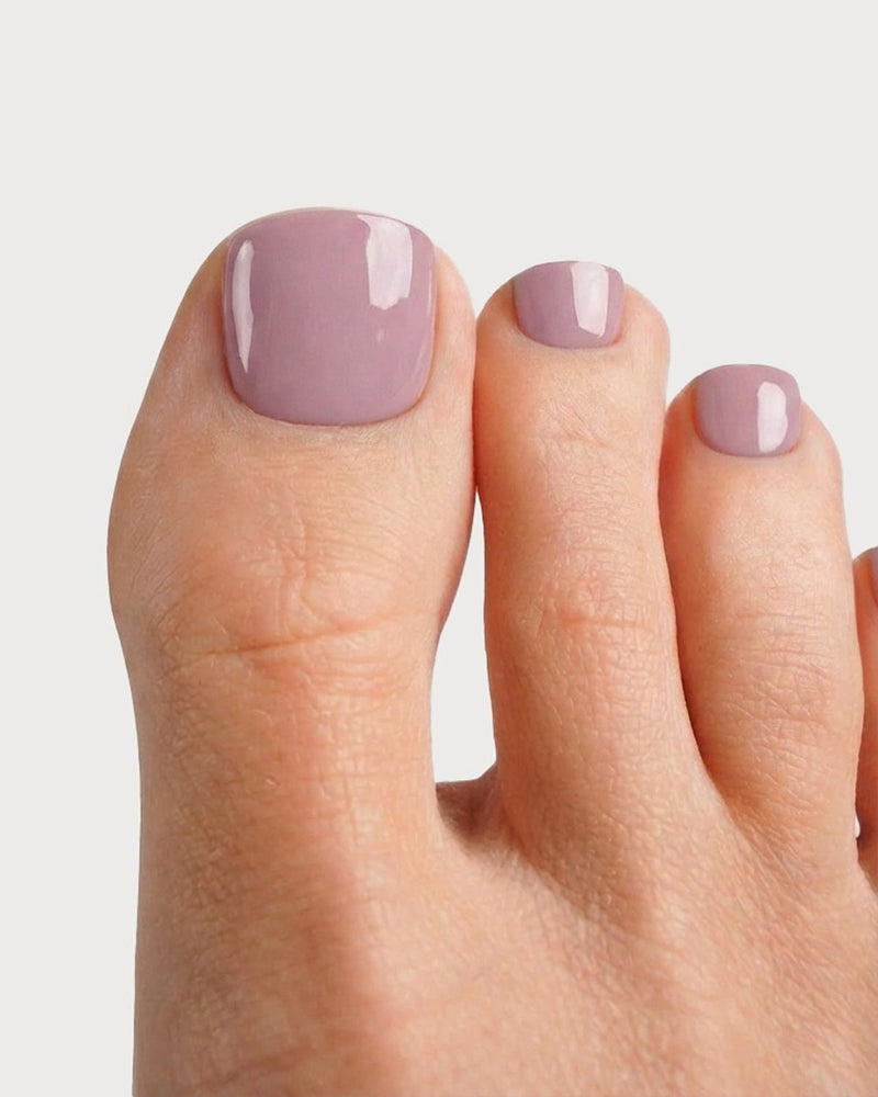 Silent Night Mauve Pédicure Bandes en Gel UV