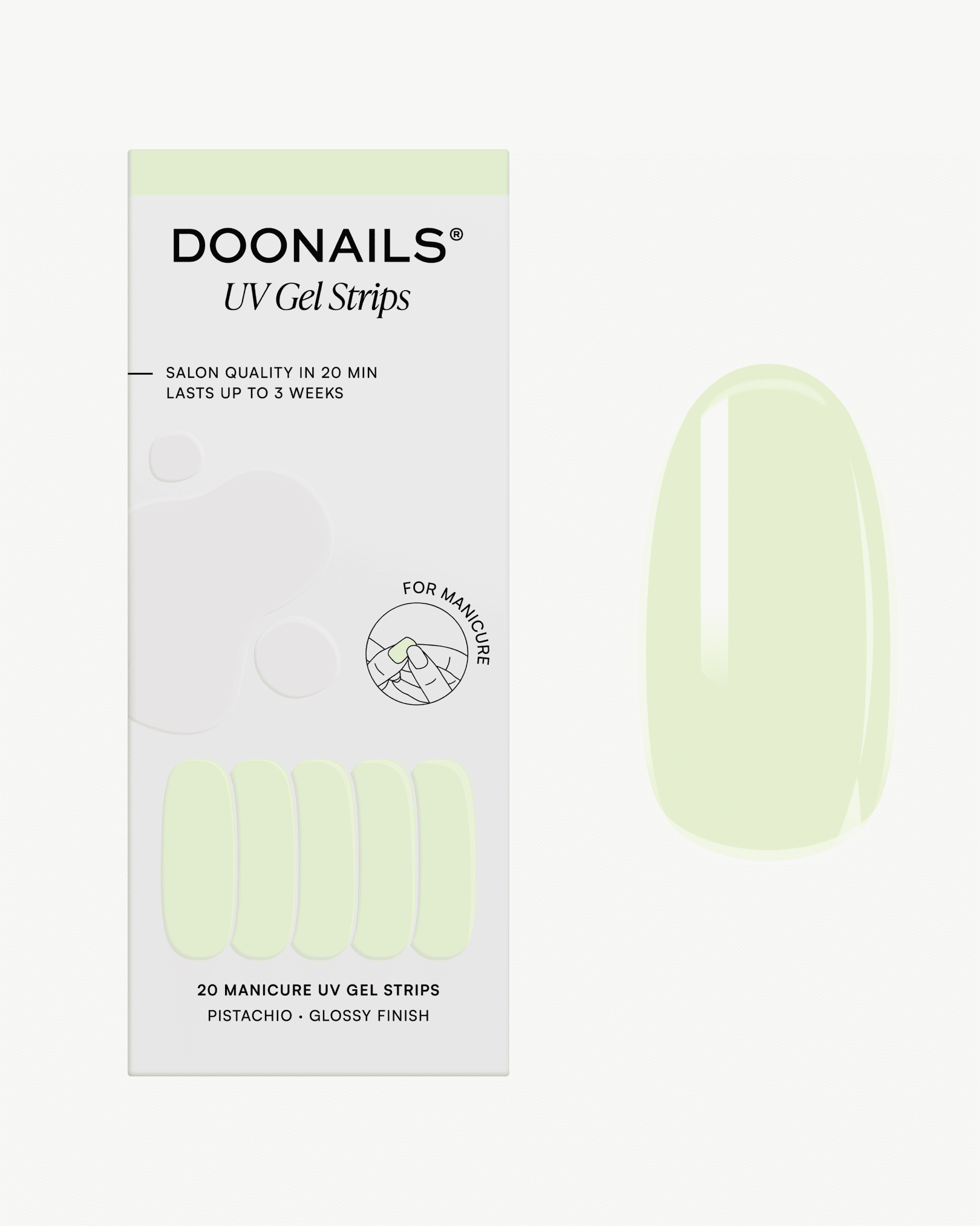 Pistachio Bandes en Gel