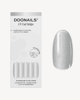 Silver Cat Eye Bandes en GelDoonails
