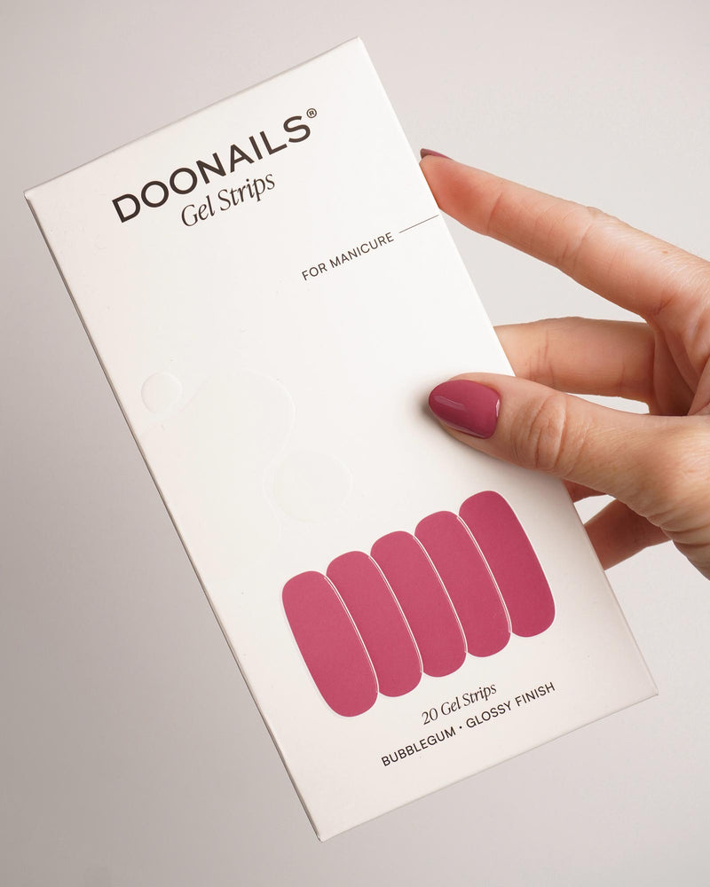Bubblegum Bandes en Gel - Doonails France