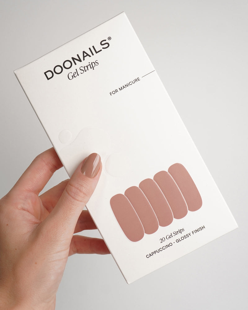 Cappuccino Bandes en Gel - Doonails France