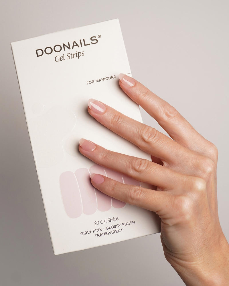 Girly Pink Bandes en Gel - Doonails France