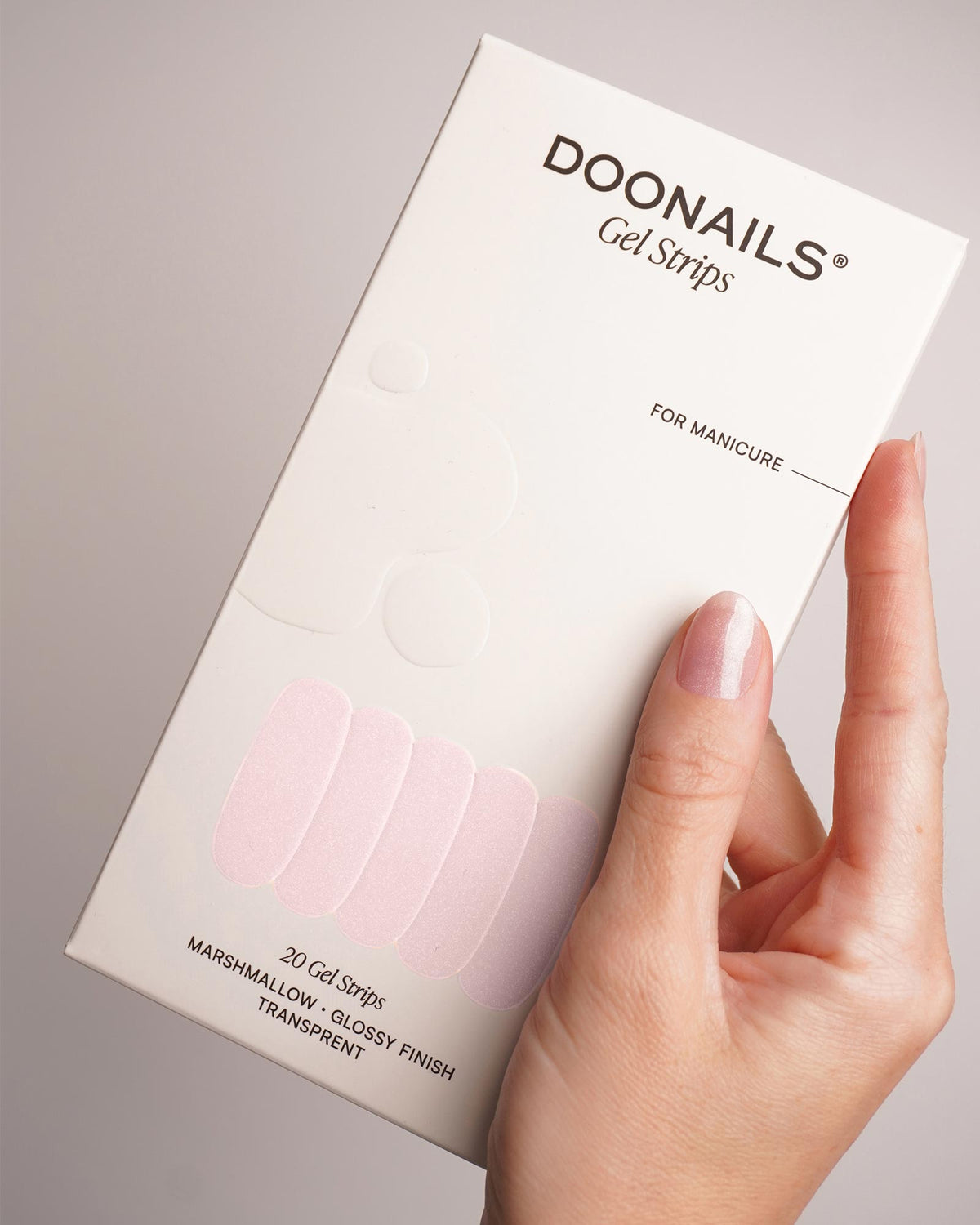 Marshmallow Bandes en Gel UV