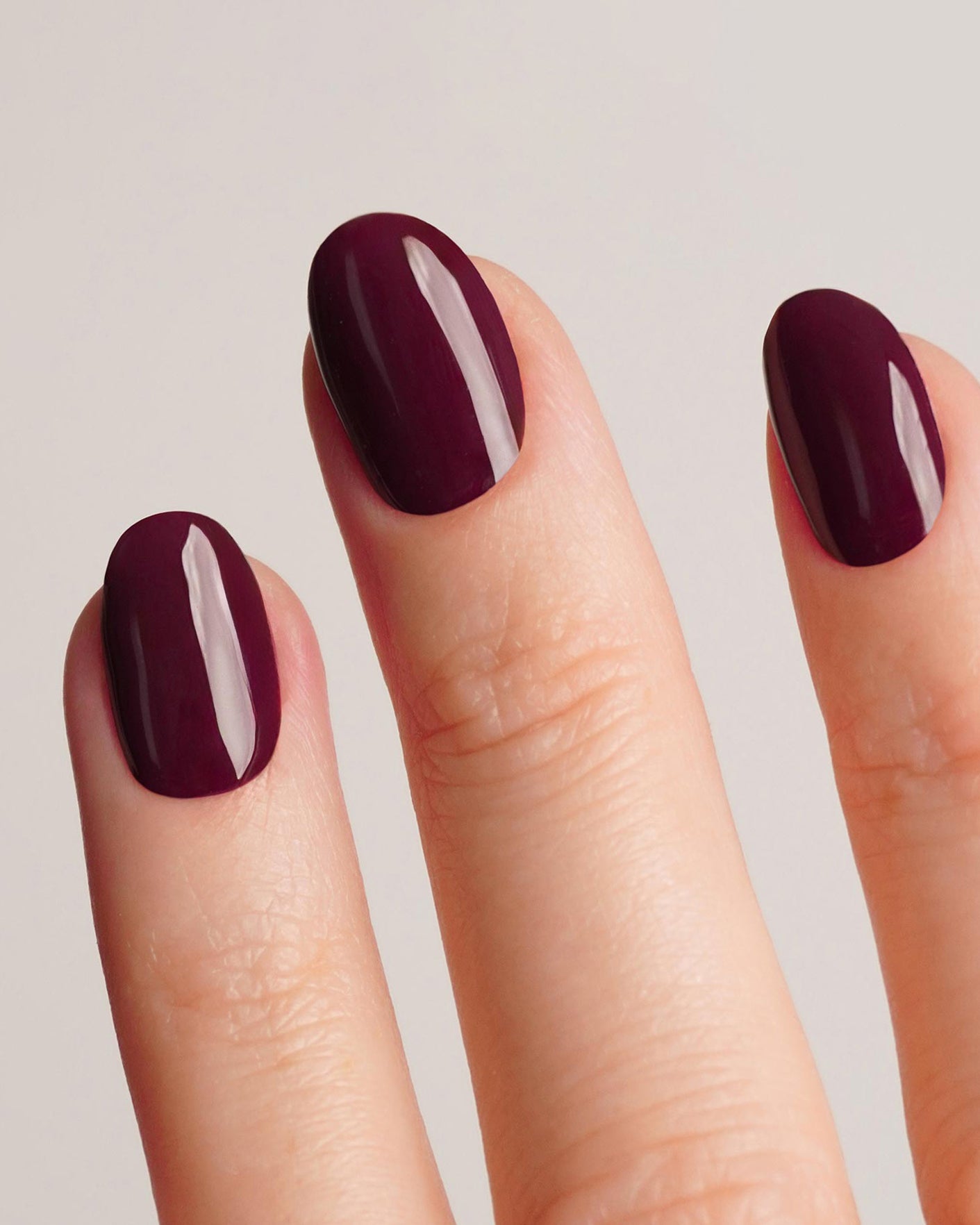 Plum Purple Mani & Pedi Set - Gel Strips - Doonails