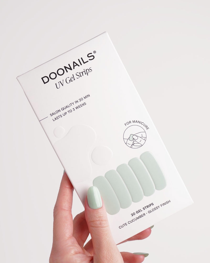 Cute Cucumber Bandes en Gel - Doonails France